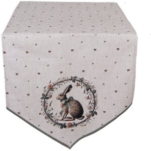 Tovaglia da tavolo Clayre & Eef NLE65 50x160 cm Beige...