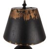 Lampada da tavolo Clayre & Eef 5LMC0053 Nero-Marrone Ø35x78 cm E27 max 60 W