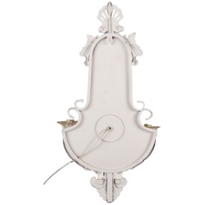 Lampada da parete Clayre & Eef 5LMP380 40x18x70 cm Beige-Verde E14 max 2x25W