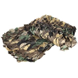 Telo mimetico 3D Foglie Forest Camo Woodland Buteo Photo...