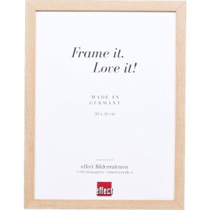 Specchio in legno Effect Profilo 54 Rovere Shabby Chic 30x40 fino a 50x70 cm