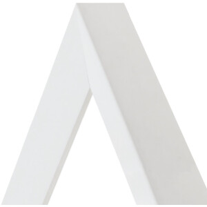 Cornice per foto in legno MendeFrames H130 bianco 50x75 cm con vetro normale