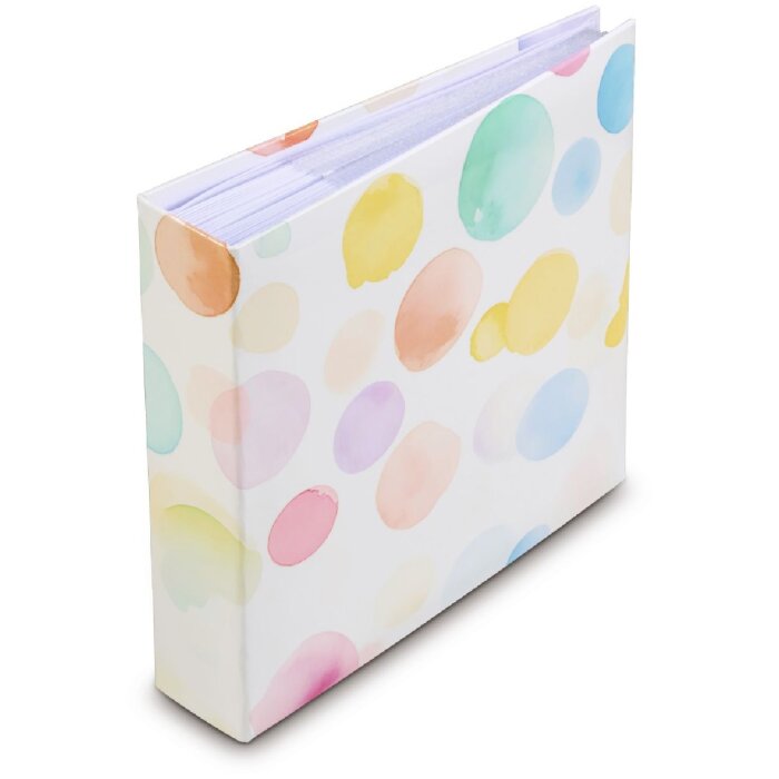 Album memo Hama Sprinkled Bubbles per 200 foto 10x15 cm bianco colorato