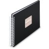 Album a spirale Fine Art Hama 28x24 cm 50 pagine New Black