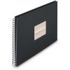 Album spirale Fine Art Hama 36x32 cm 50 pagine Nero New Black