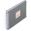 Album a spirale Fine Art Hama 24x17 cm 50 pagine steingrau
