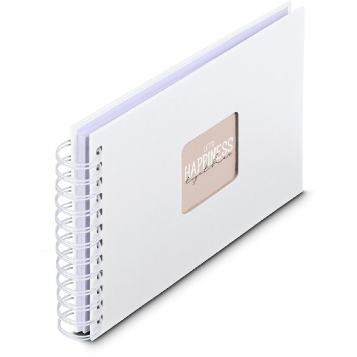 Album a spirale Fine Art Hama 24x17 cm 50 pagine bianche