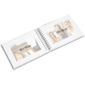 Album a spirale Fine Art Hama 24x17 cm 50 pagine bianche