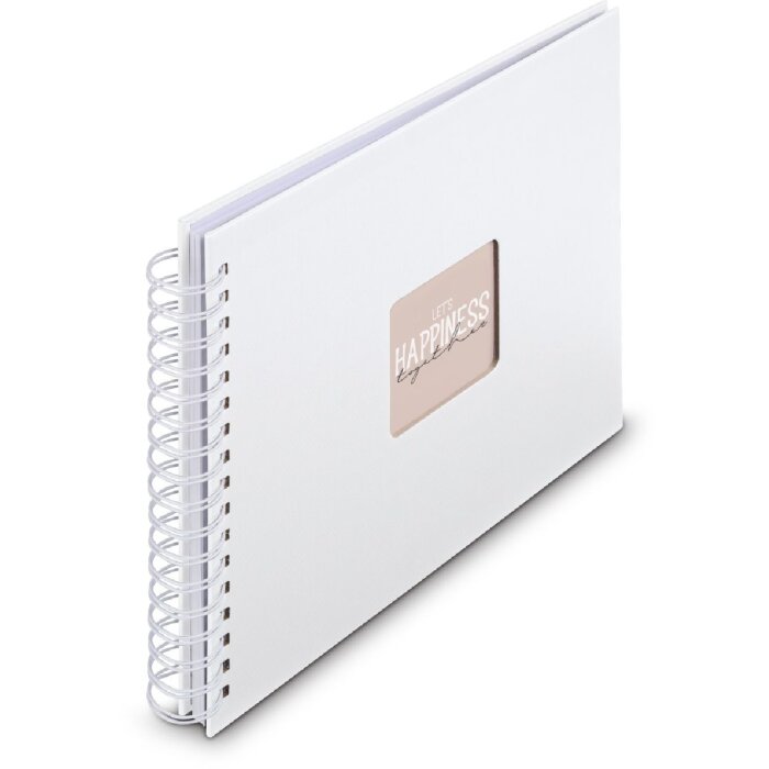 Album a spirale Fine Art Hama 28x24 cm 50 pagine bianche