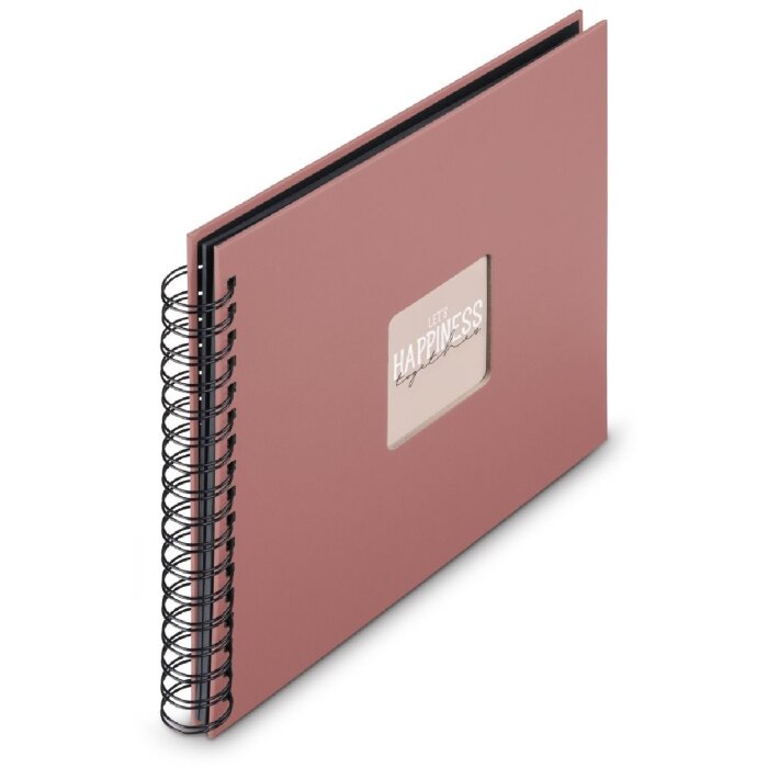 Album a spirale Hama Fine Art 28x24 cm 50 pagine Terra