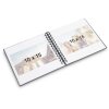 Album a spirale Hama Fine Art 18,5x15 cm 30 pagine bianche New Black