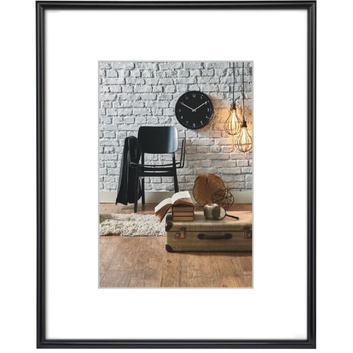 Cornice per foto in plastica Hama Sevilla Nera 60 x 80 cm