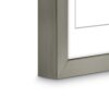 Cornice per foto in plastica Hama Chiaro Acciaio 30 x 40 cm moderno design grigio