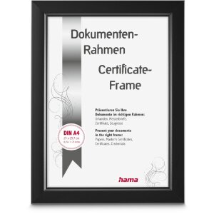 Cornice per foto in plastica Hama Chill Nera 21 x 29,7 cm...
