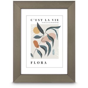 Cornice per foto Hama Flora in acciaio 30 x 40 cm Marrone...