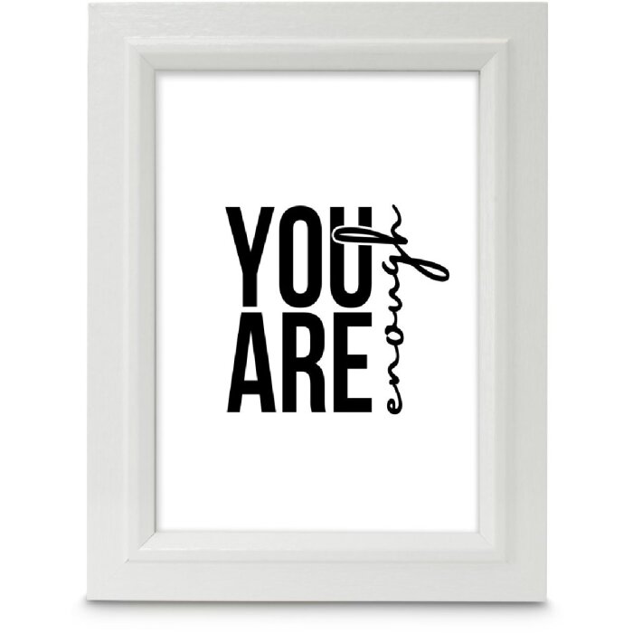 Cornice per foto chic Hama Bianca 10x15 cm con vetro riflettente, supporto da tavolo e dispositivo di appendaggio