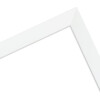 Specchio MendeFrames Bianco 25x38 cm con cornice in legno massiccio