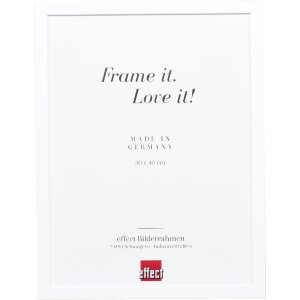 Cornice per foto in legno massiccio Effect Profilo 58 10x15 fino a 70x100 cm 4 colori