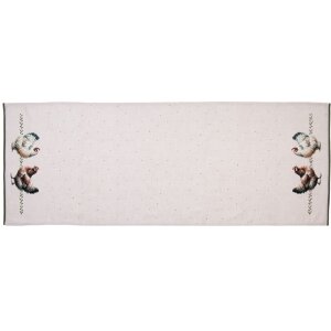 Tovagliere Clayre & Eef BYC64 50x140 cm con motivo di...