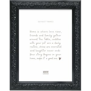 Cornice per foto in legno Deknudt S996K Bianco o Nero con...
