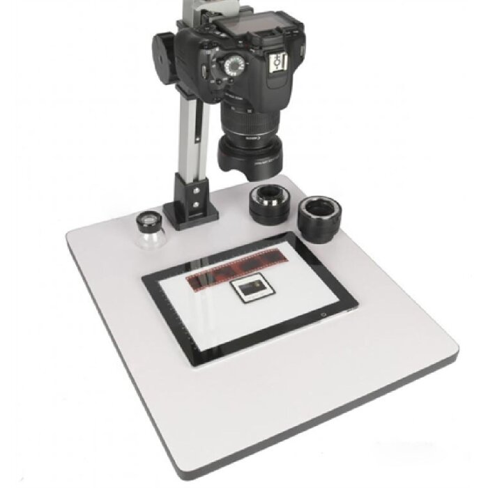 Set fotostudio StudioKing CS-105 con superficie 40x48 cm e colonna regolabile 71 cm