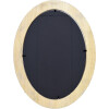 Cornice per foto ovale profilo HB 9x9 cm nera Effect