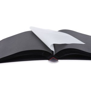 Henzo Album fotografico LONZO XL bianco 30x36,5 cm 80 pagine nere