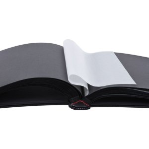 Henzo Album fotografico LONZO XL nero 30x36,6 cm 80 pagine nere