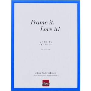 Cornice per foto in legno profilo neonblu Effect 29,7x42...