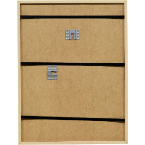 Cornice in legno Effect profilo neongiallo 25x60 cm con vetro antiriflesso