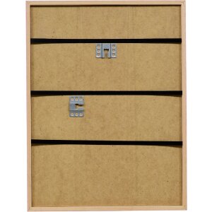 Cornice in legno Effect profilo neon rosa 20x25 cm con vetro antiriflesso