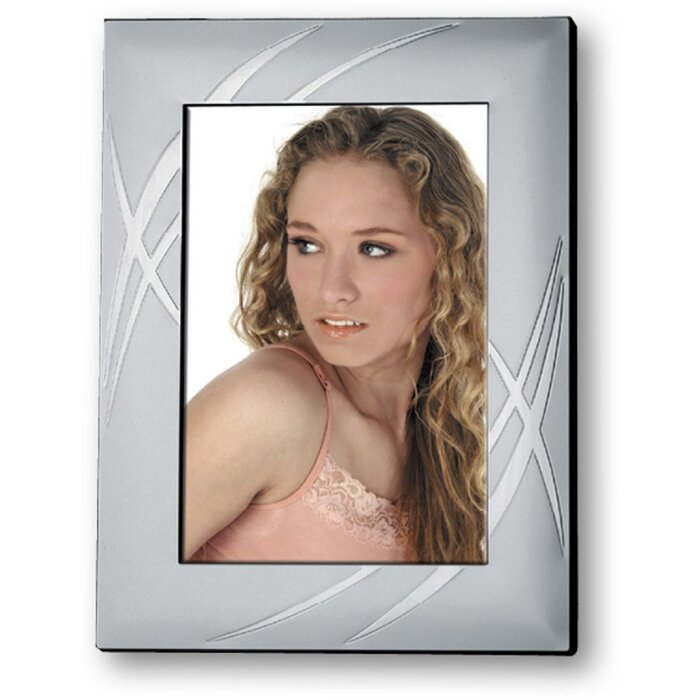 ZEP Cornice per ritratto in metallo Caroline 10x15 cm argento