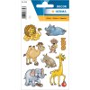 etichette decorative herma decorazione animali zoo 3 fogli