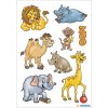 etichette decorative herma decorazione animali zoo 3 fogli