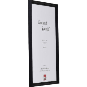 Cornice in legno Effect Profilo 2440 Nero 18x27 cm con Vetro Acryl Museale