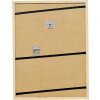 Cornice per foto in legno Effect Profilo 2440 Bianco 21x29,7 cm con vetro artificiale