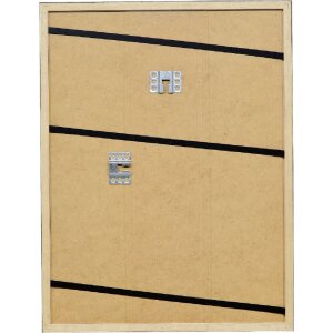 Cornice in legno Effect Profilo 2440 Nero 15x20 cm con vetro artificiale