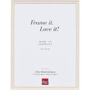 Cornice per foto in legno Effect Profil 2440 Bianco 35x50...
