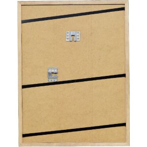 Cornice in legno Effect Profilo 2440 Marrone 13x13 cm con vetro antiriflesso