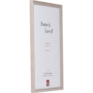 Cornice in legno Effect Profilo 2440 marrone chiaro 14,8x21 cm vetro trasparente