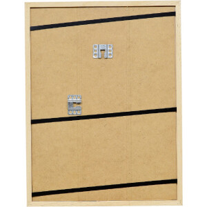 Cornice per foto in legno Effect Profilo 2440 Bianco 18x27 cm Vetro trasparente