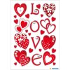 Etichette decorative Magic Hearts Jewel 1 foglio.