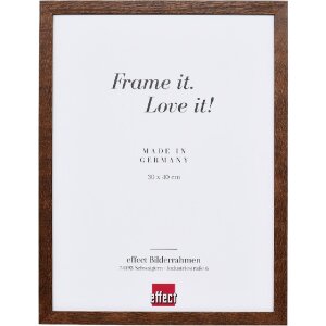 Cornice per foto Effect Profil 2430 in legno 30,5x91,5 cm nussbaum vetro decorativo