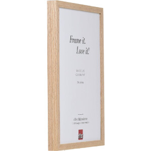Cornice per foto in legno Effect Profil 2430 rovere 30x45 cm vetro decorativo