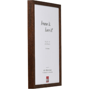 Cornice per foto Effect Profilo 2430 in legno 30x30 cm noce vetro antiriflesso