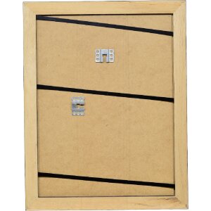 Cornice in legno Effect Profilo 2420, 70x70 cm, grigio con vetro acrilico museale