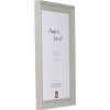 Specchio da parete Effect Profilo 2420 in legno massiccio 30x45 cm grigio chiaro