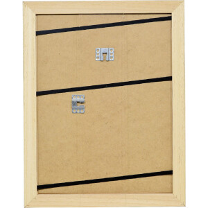 Specchio Effect Profil 2420 in legno massiccio 25x60 cm colore marrone chiaro