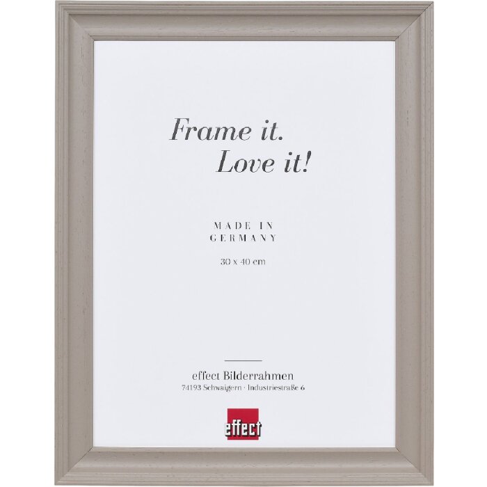 Cornice per foto in legno Effect Profilo 2420 marrone chiaro 40x60 cm vetro artificiale