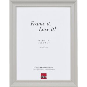 Cornice per foto in legno Effect Profilo 2420 grigio chiaro 60x60 cm vetro antiriflesso